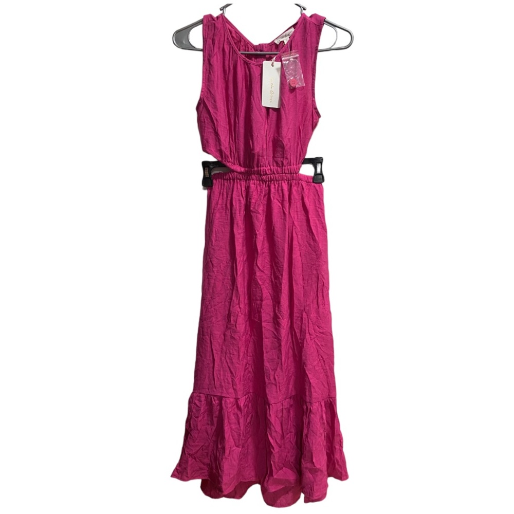 Women’s Pink NWT By the River Sundress size Small, open back